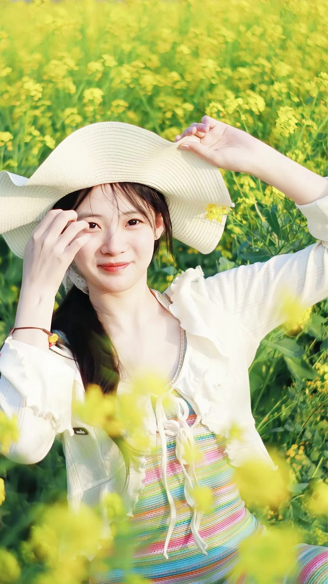 你在田野里，我在画里遇到你🌼
