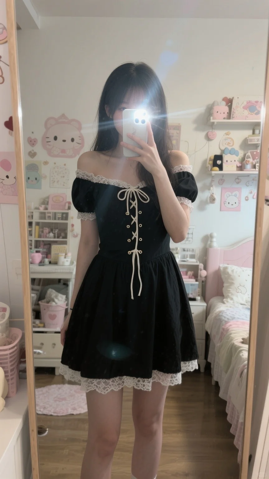 清纯又带点小性感～