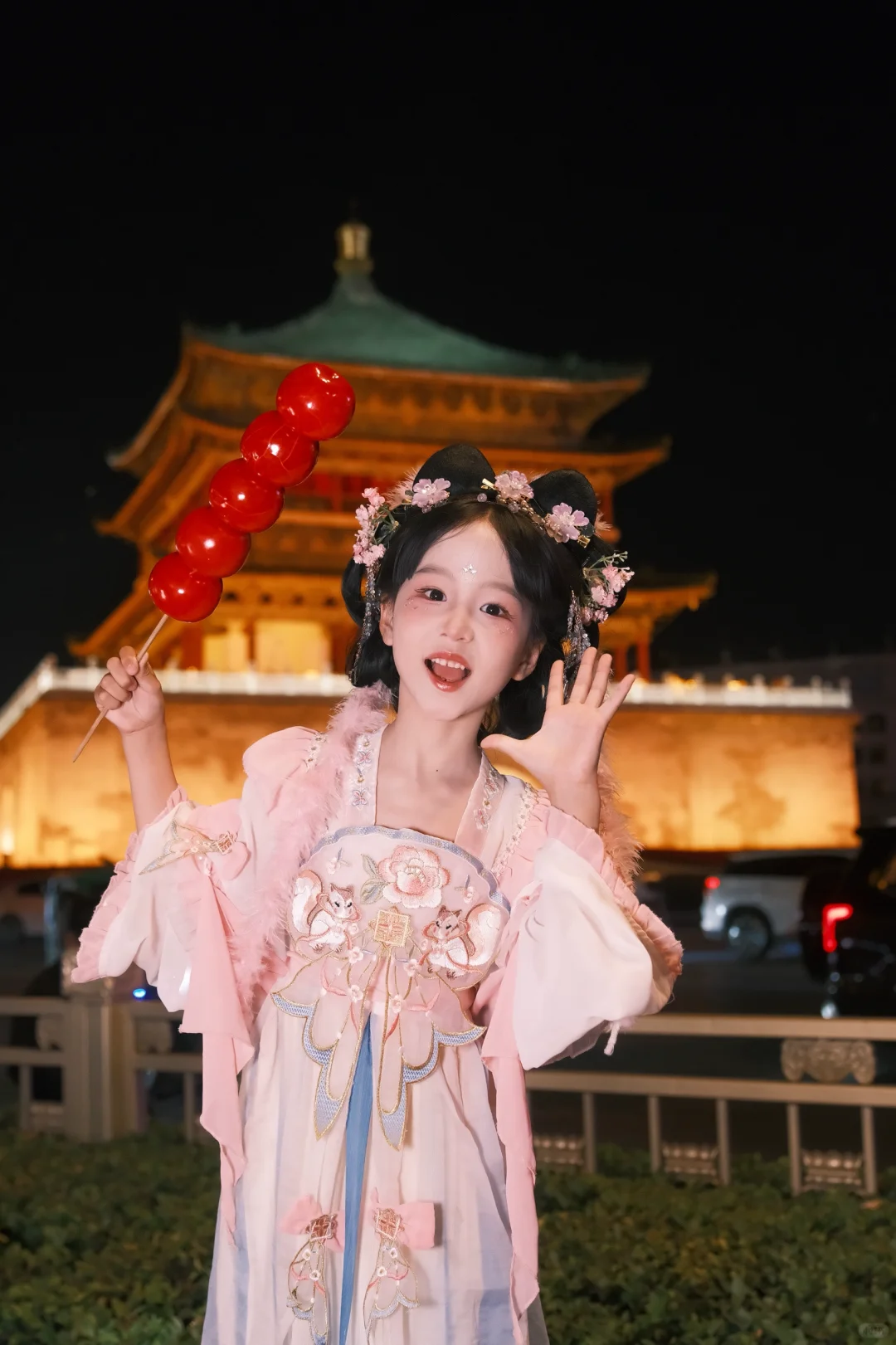 在西安拍到女儿的人生照片