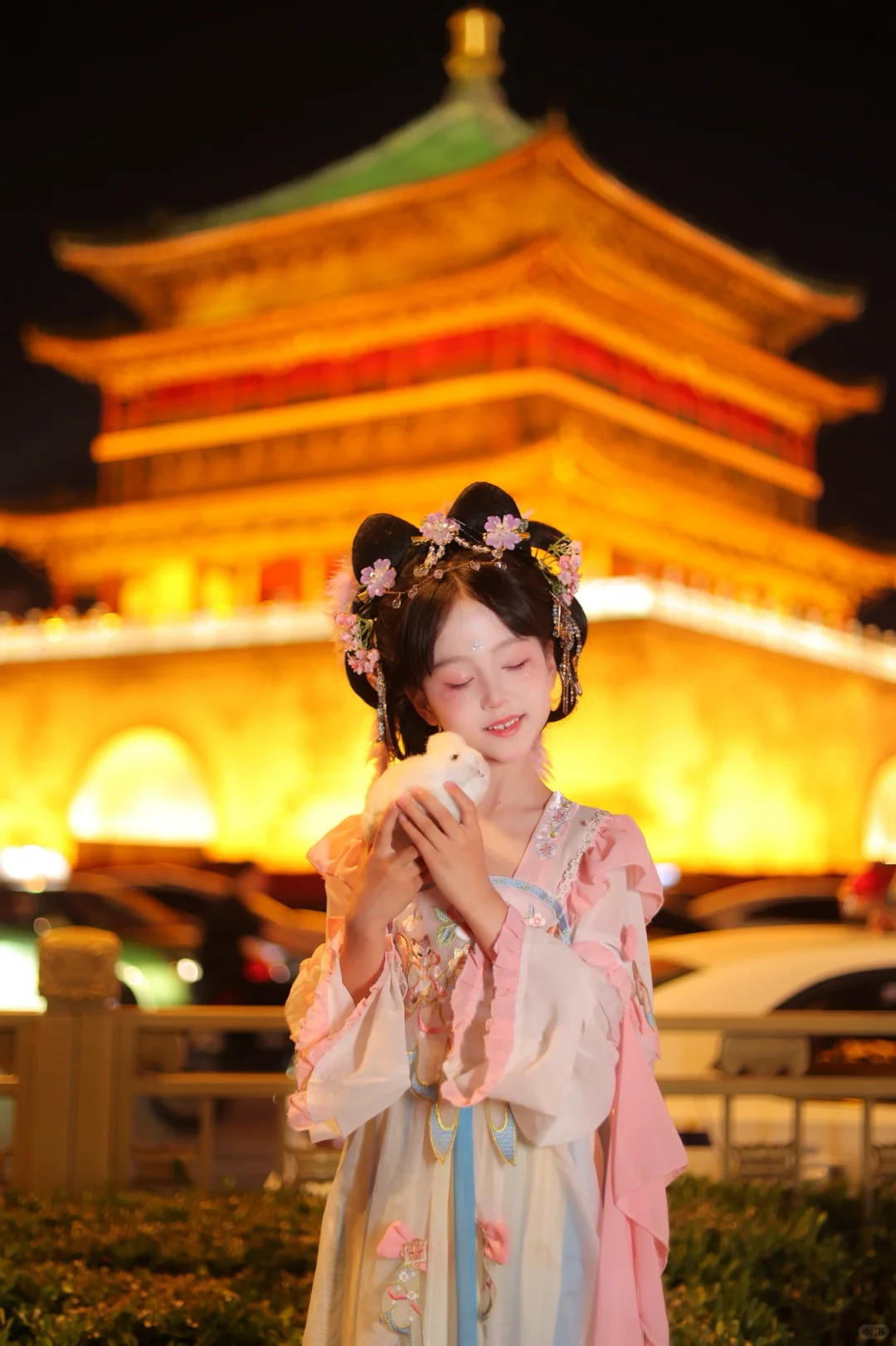 在西安拍到女儿的人生照片