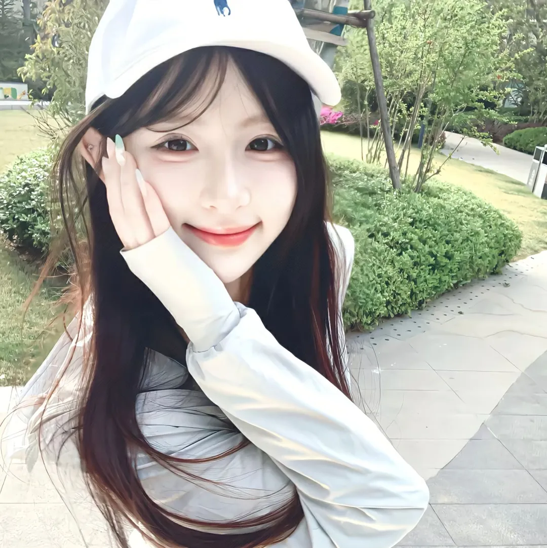 这也太甜了吧！超甜真人女生头像