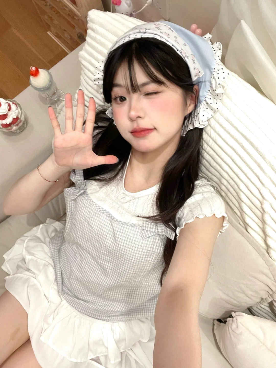 🐰软软兔系圆脸妆容分享！