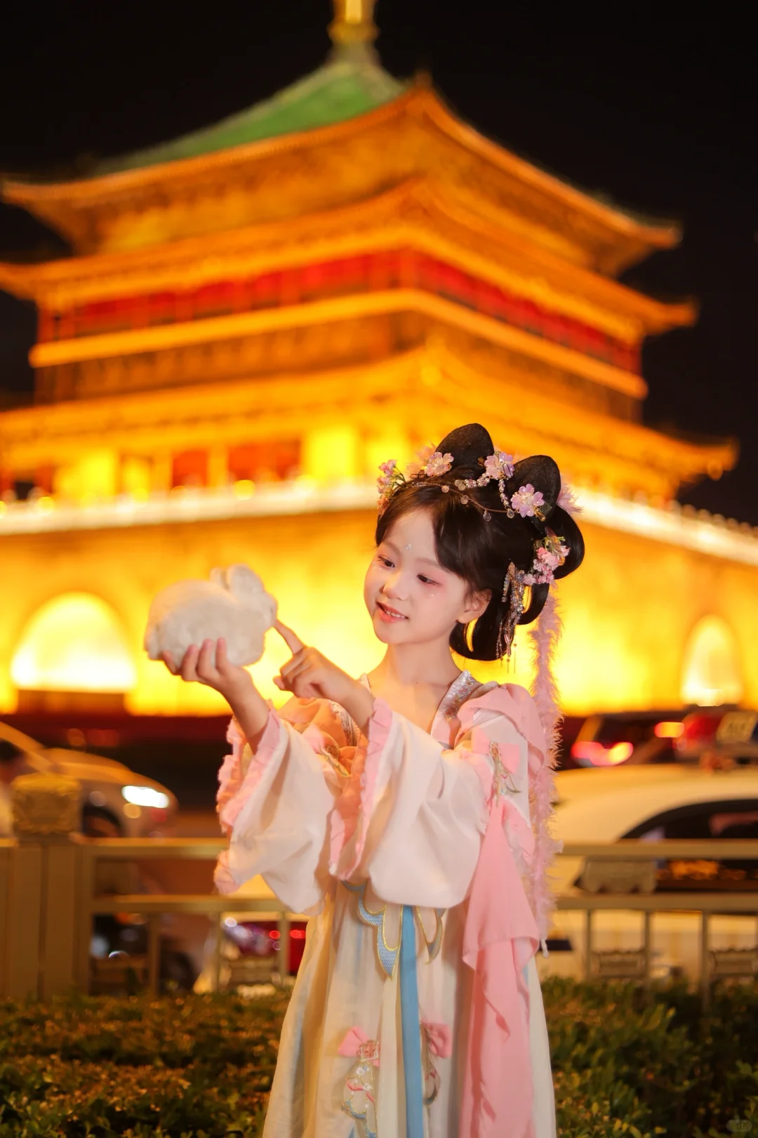 在西安拍到女儿的人生照片