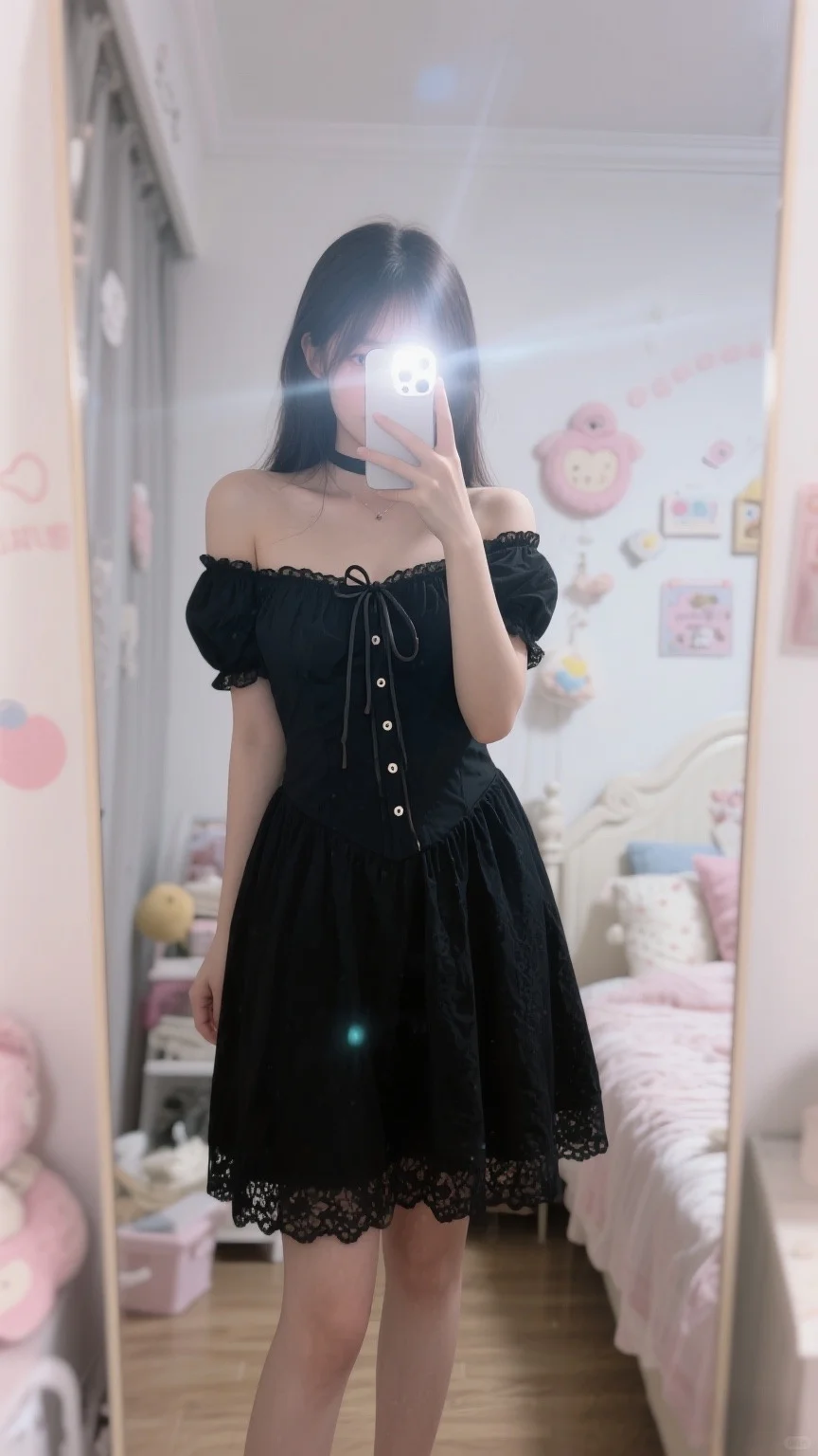 清纯又带点小性感～