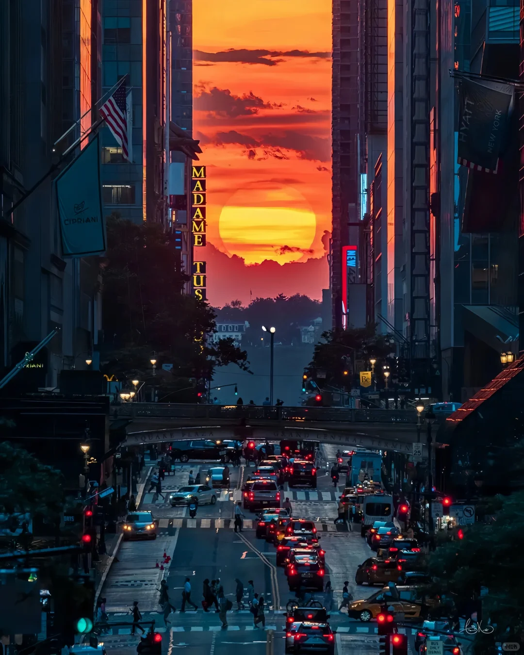 曼哈顿悬日🌇能称得上是最美📷风景了吗