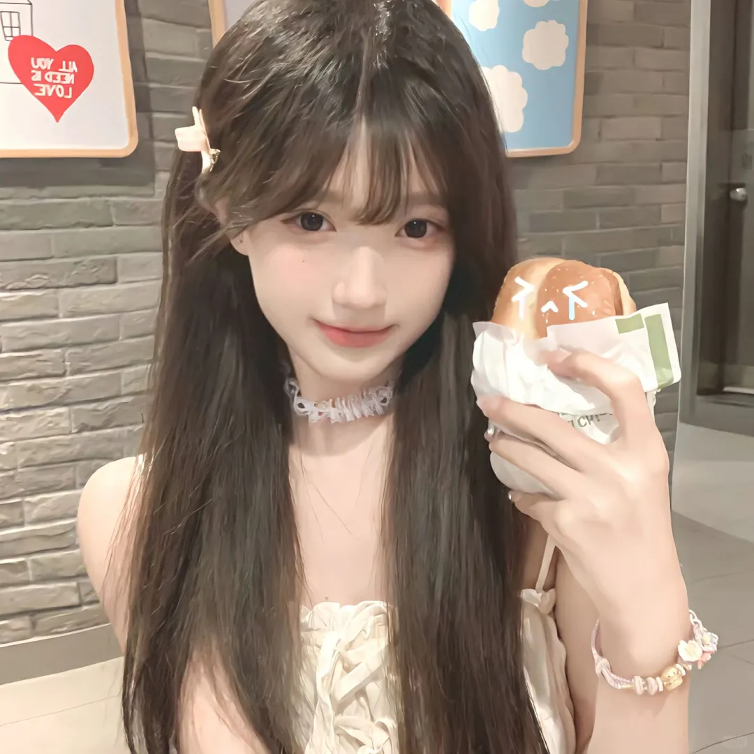 这也太甜了吧！超甜真人女生头像