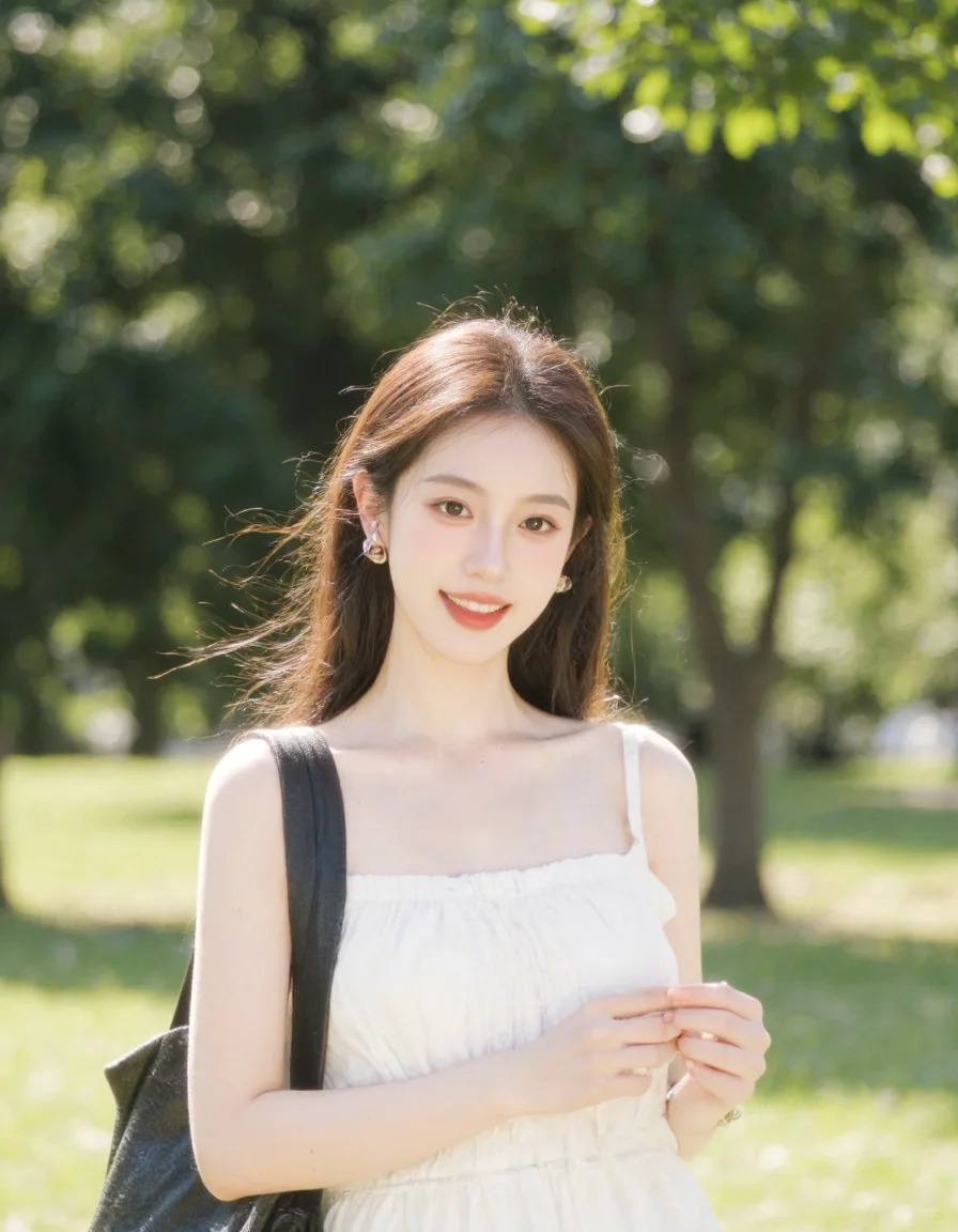 好喜欢现在的妆，甜甜的。