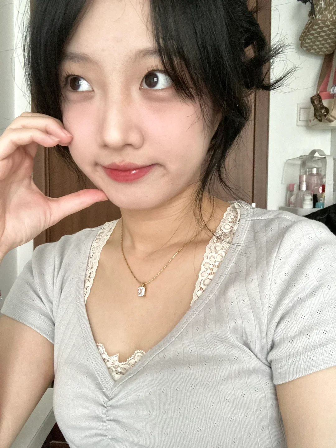 这样的脸蛋子有没有嫩嘟嘟的感觉嘞？