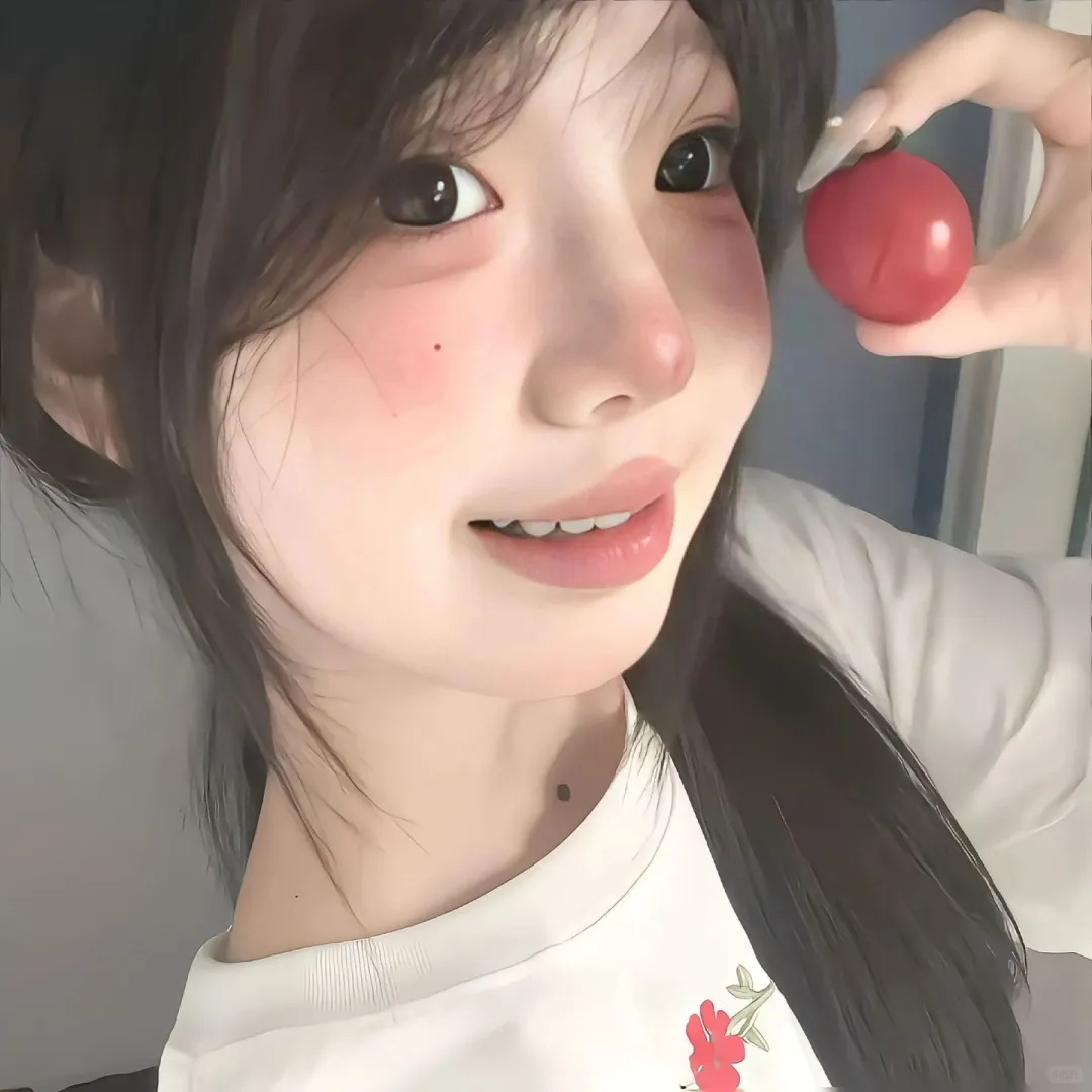 这也太甜了吧！超甜真人女生头像