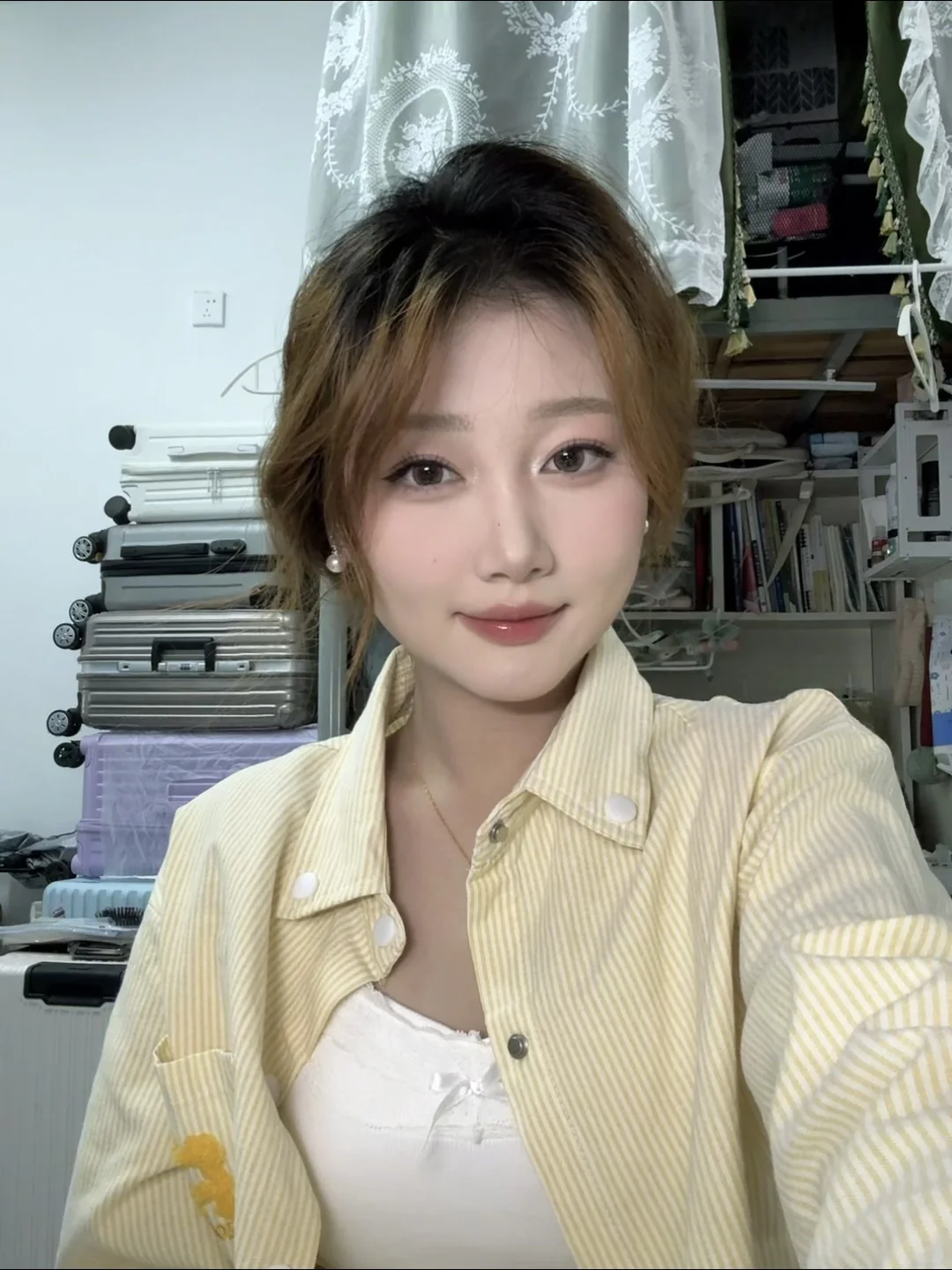 好喜欢怼脸拍的这个妆！