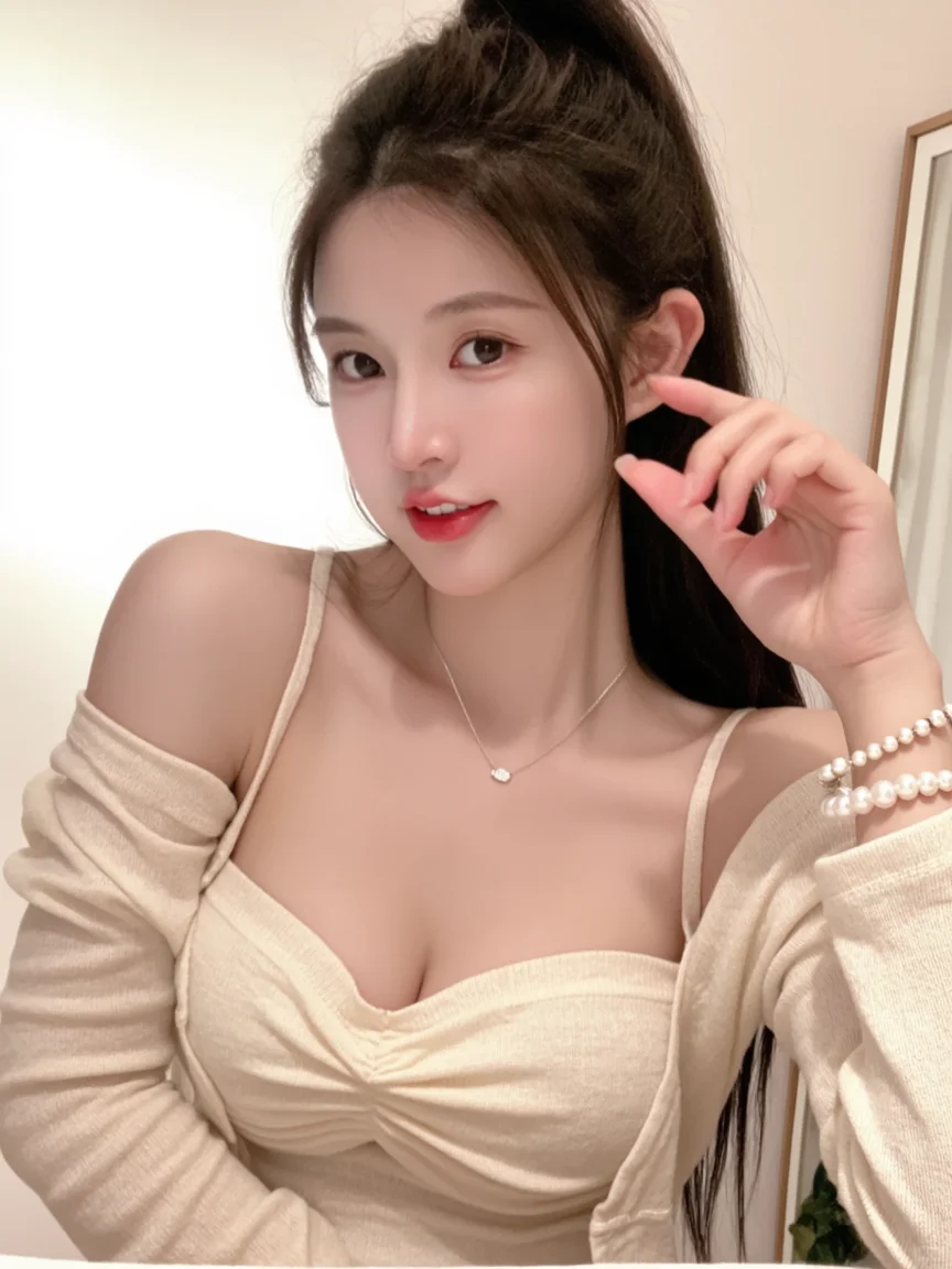 韩系淡颜粉嫩妆～水光肌显得皮肤好嫩！