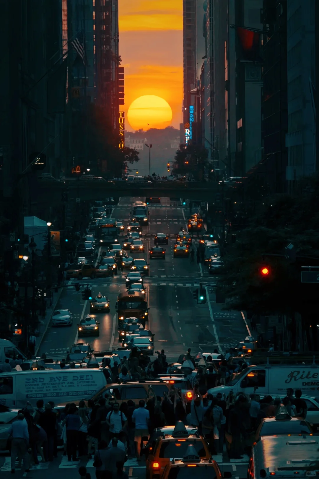 曼哈顿悬日🌇能称得上是最美📷风景了吗