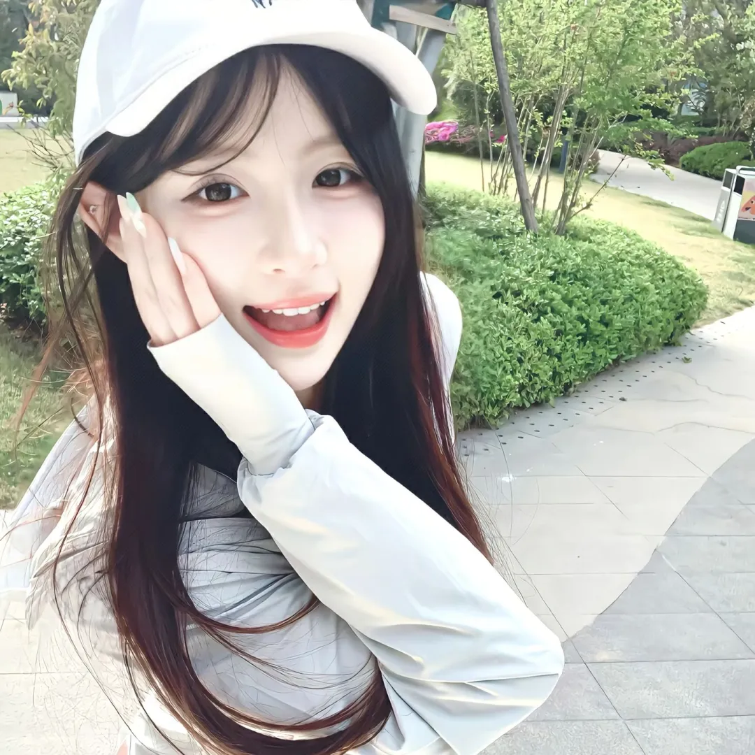 这也太甜了吧！超甜真人女生头像