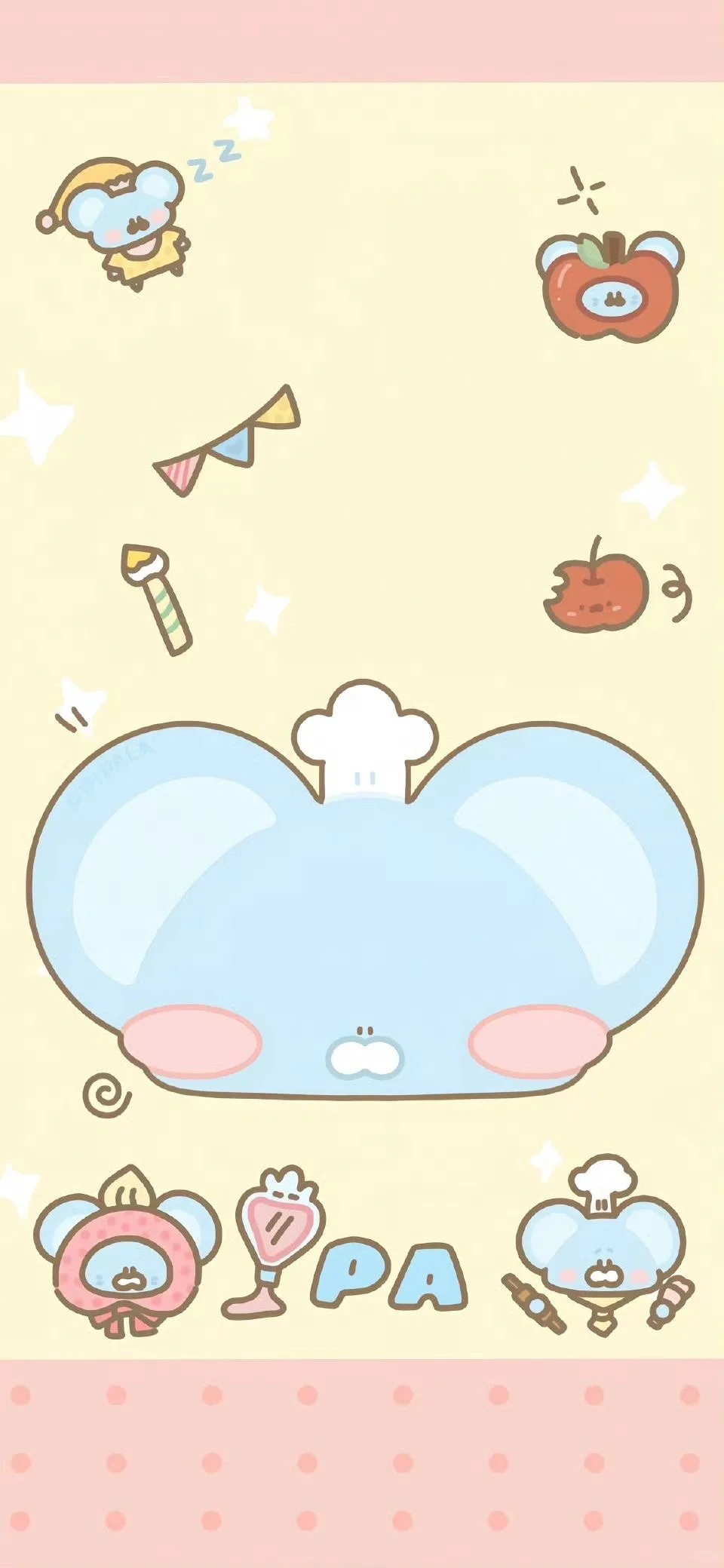 📱超萌壁纸大放送～每天换新好心情💖