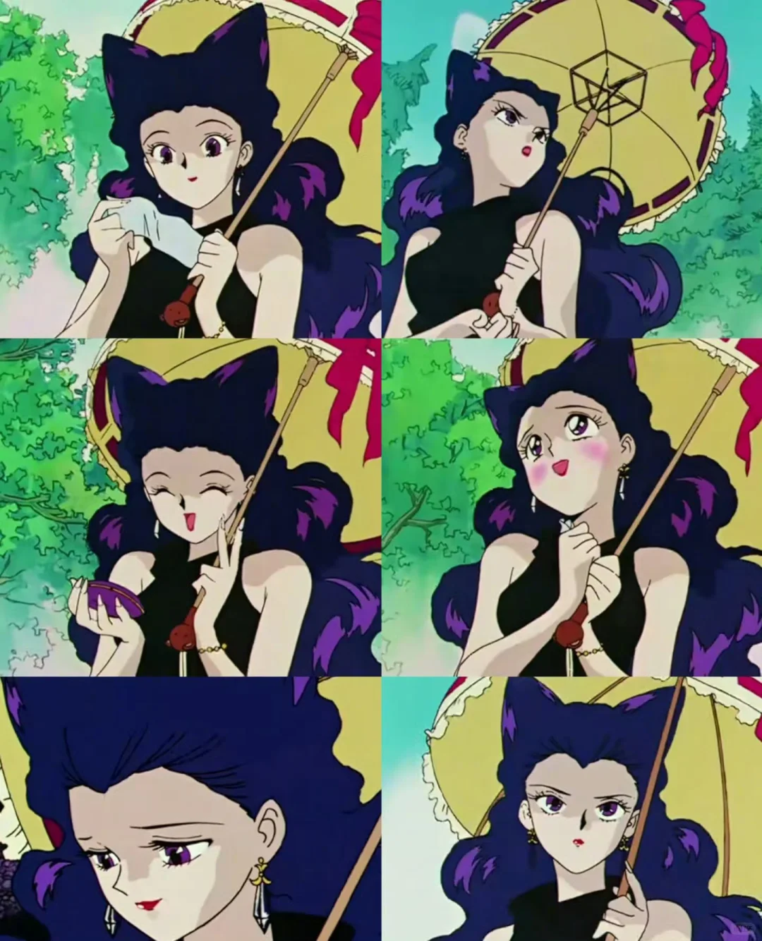 今天是可爱又迷人的反派～奚梦瑶 我的妆容