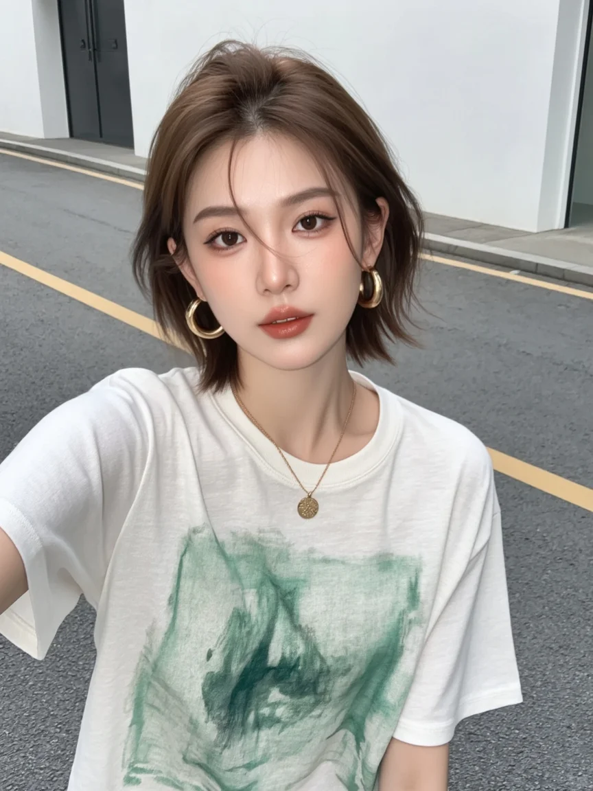短发清清爽爽超迷人