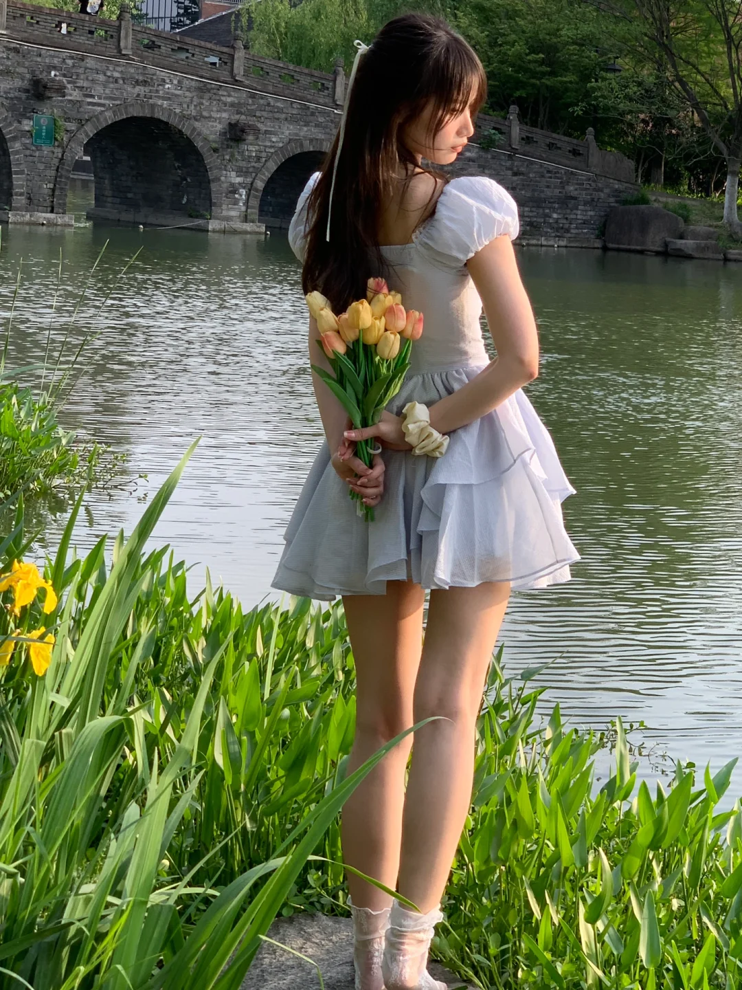 春日少女 五一出游穿上