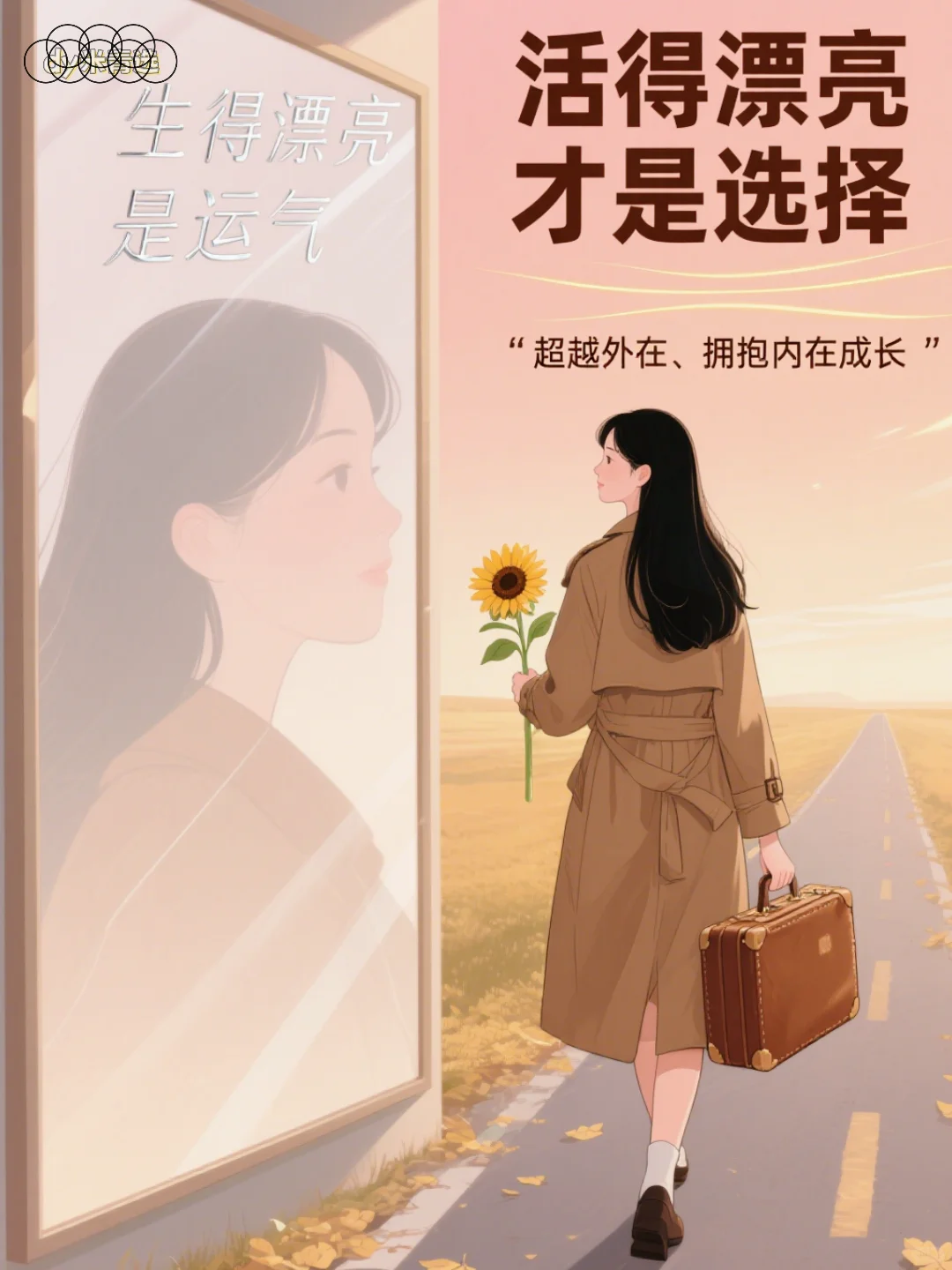 生的漂亮是运气，活得漂亮才是选择