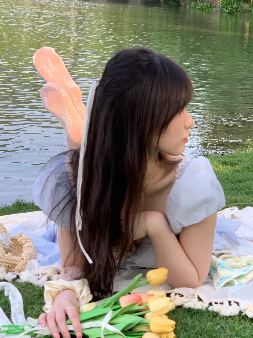 春日少女 五一出游穿上