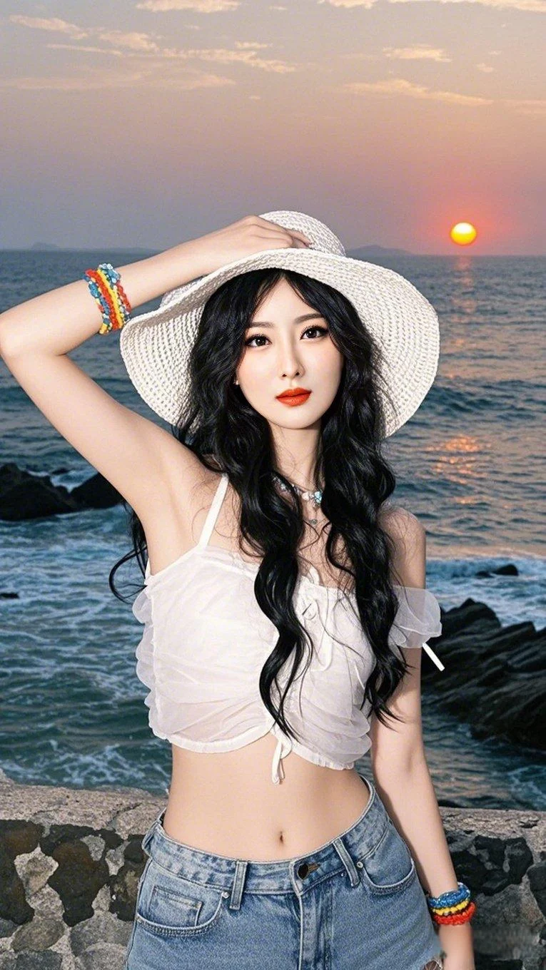 自由如海,自拍如画