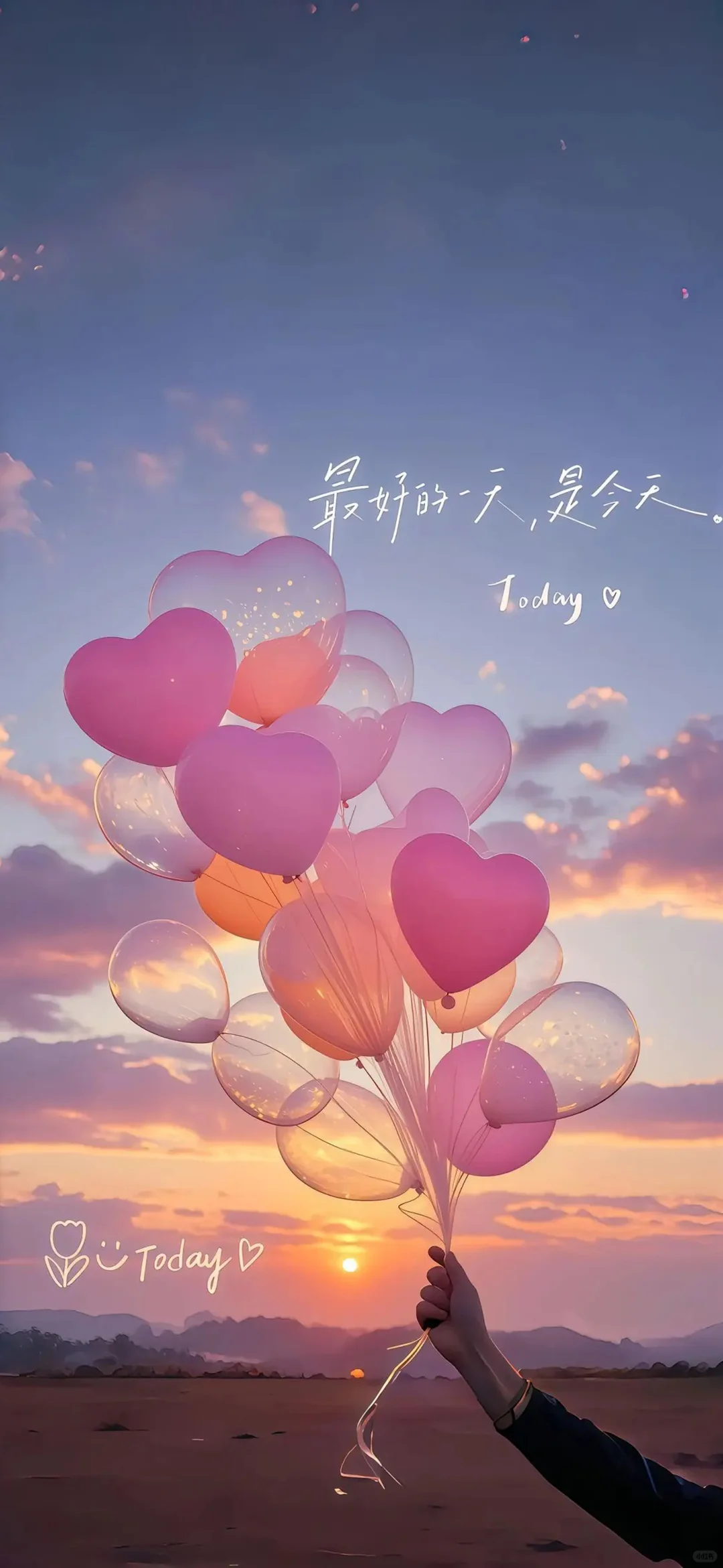 新的一天，也要闪闪发光哦💗
