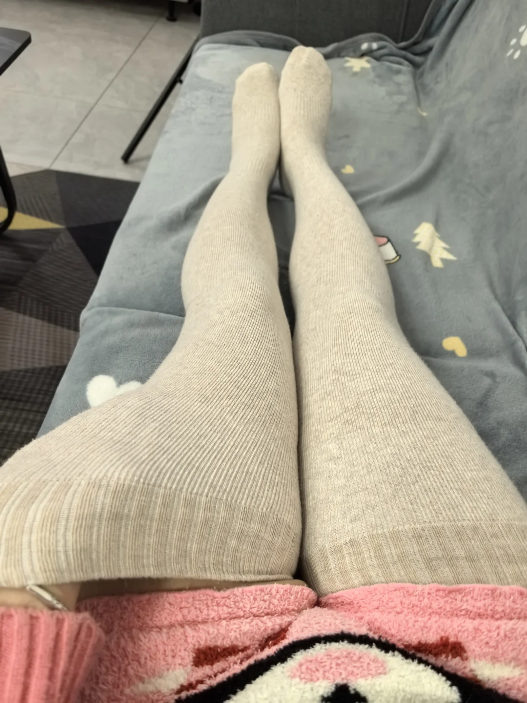 谁懂这种可以包裹住粗腿大腿袜的含金量！！