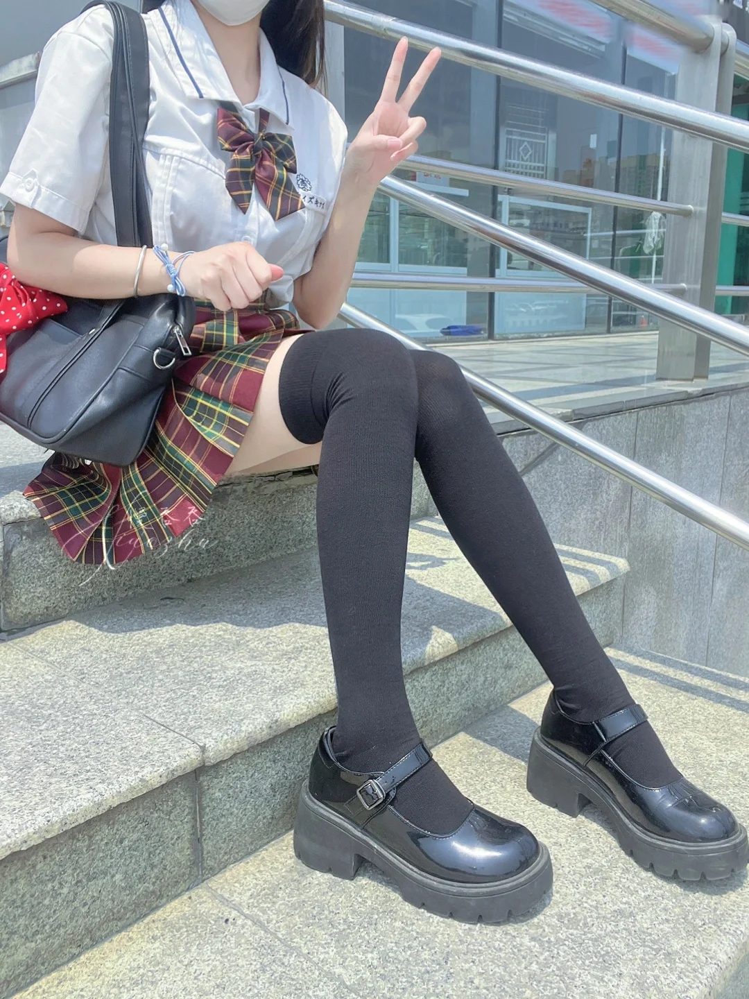 ootd 🌸 | 今日份jk穿搭之过膝袜篇～