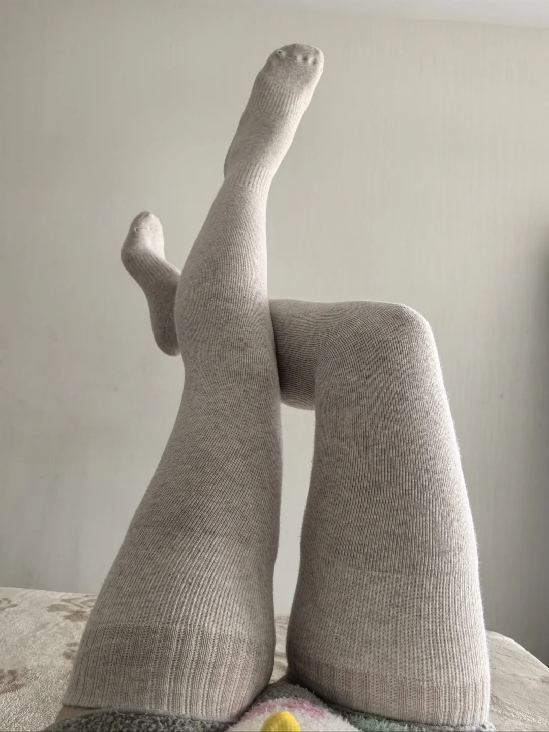 妈呀！才发现孕妇大腿袜真的太好穿了！