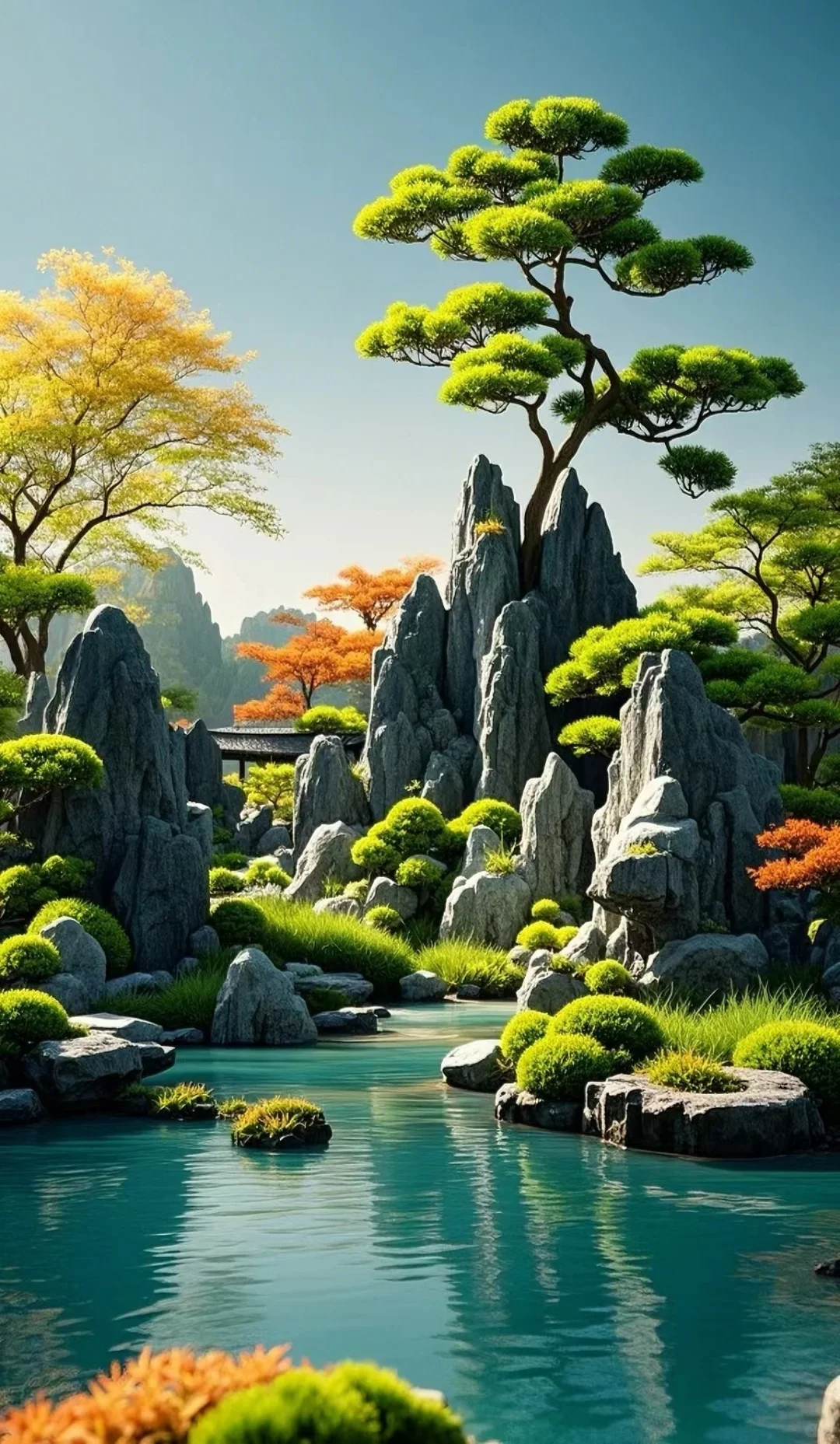 遇见一方静谧的世外桃源～｜高清手机壁纸