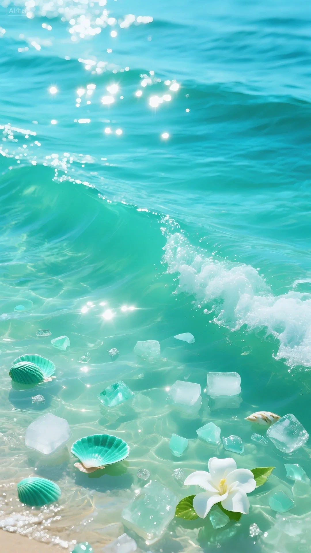 🌊海的夏日绮梦 | 清凉壁纸合集