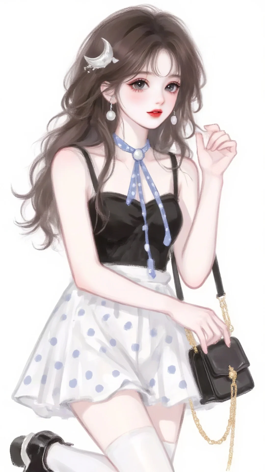 哇，好美，好美，好美，甜美女生头像