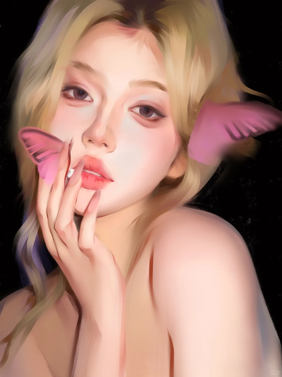 还原美貌-厚涂过程～