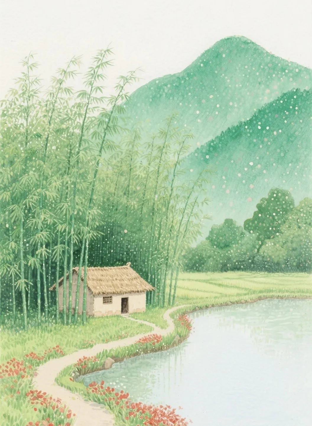 青山绿水•人家