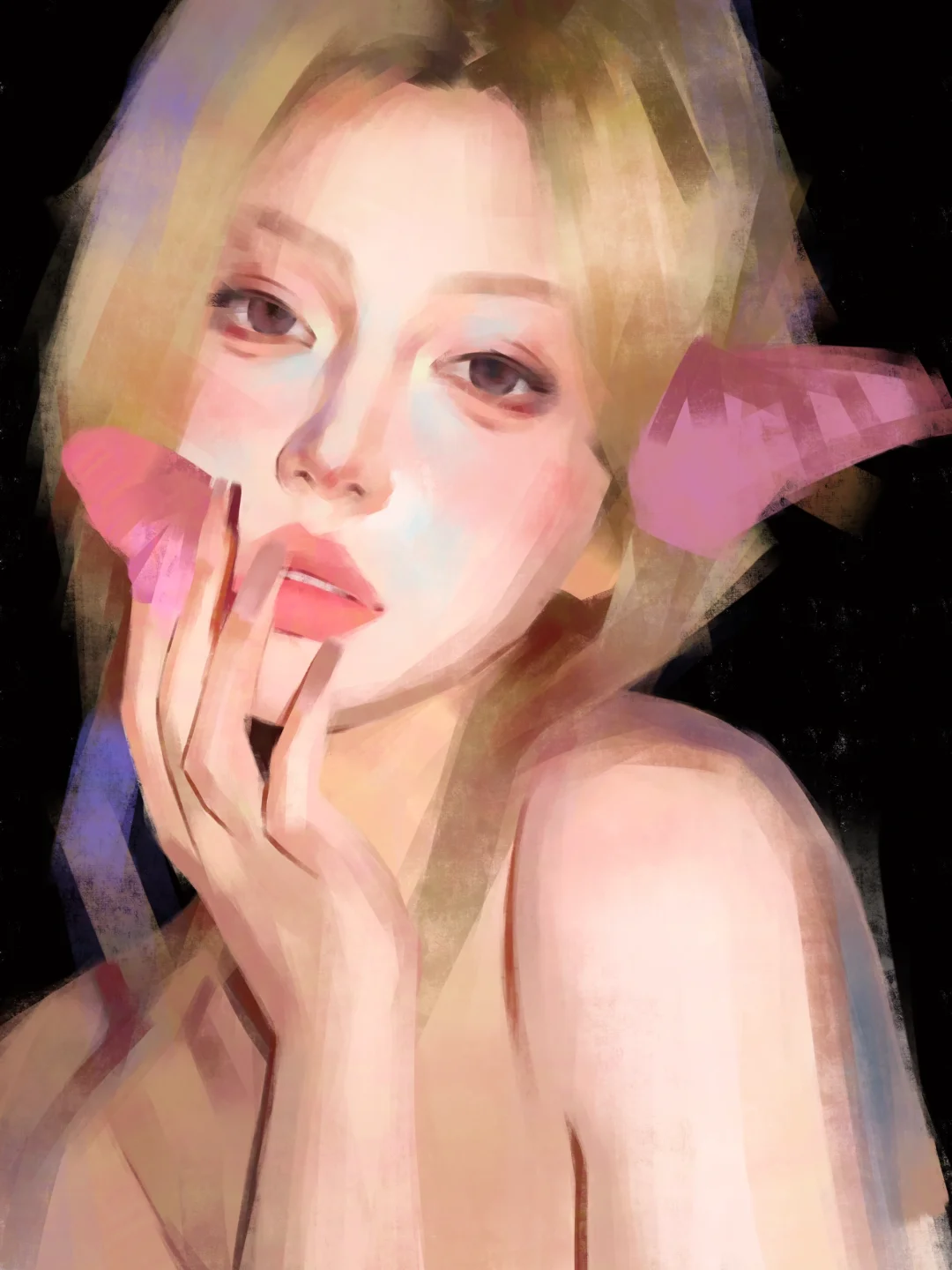 还原美貌-厚涂过程～