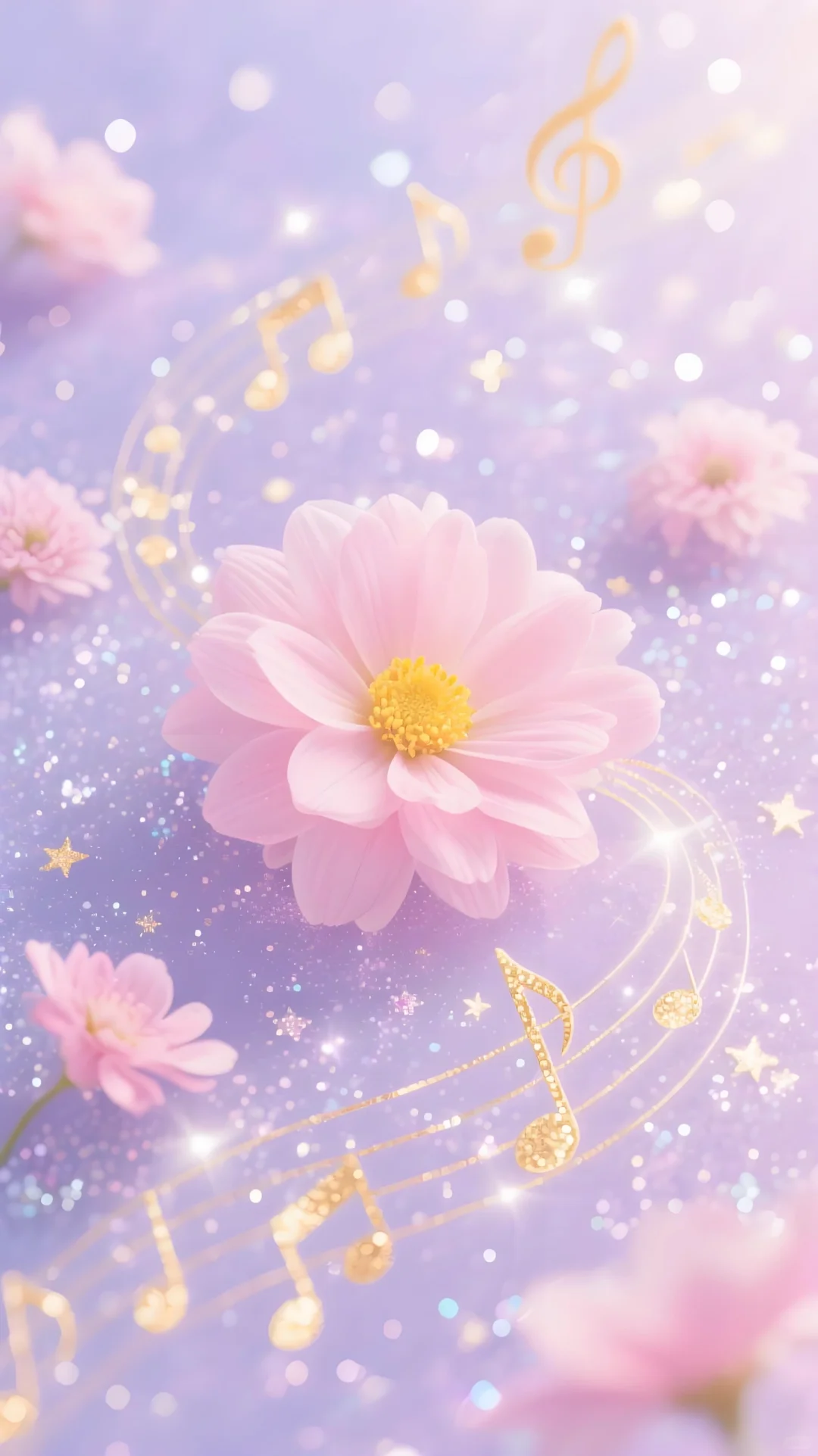 绝美壁纸｜梦里的花间，音乐与花🌸🌸🌸