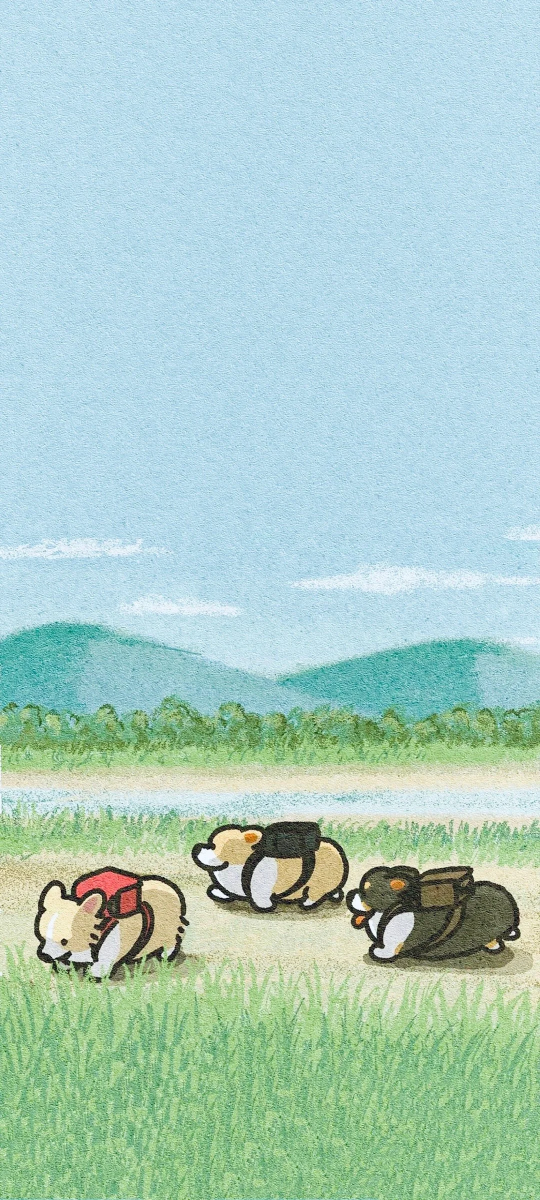 今日早晨壁纸背景图来袭 要接好哦！