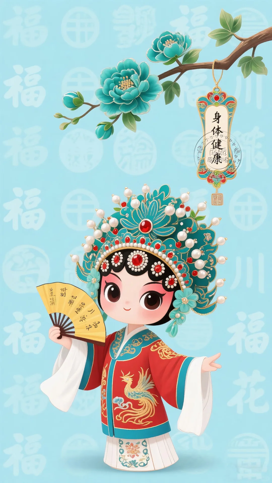 戏曲花旦壁纸