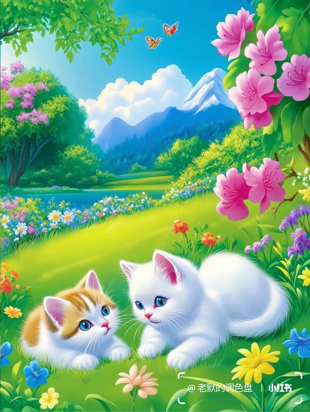 请查收今日应急治愈包～可爱猫咪插画