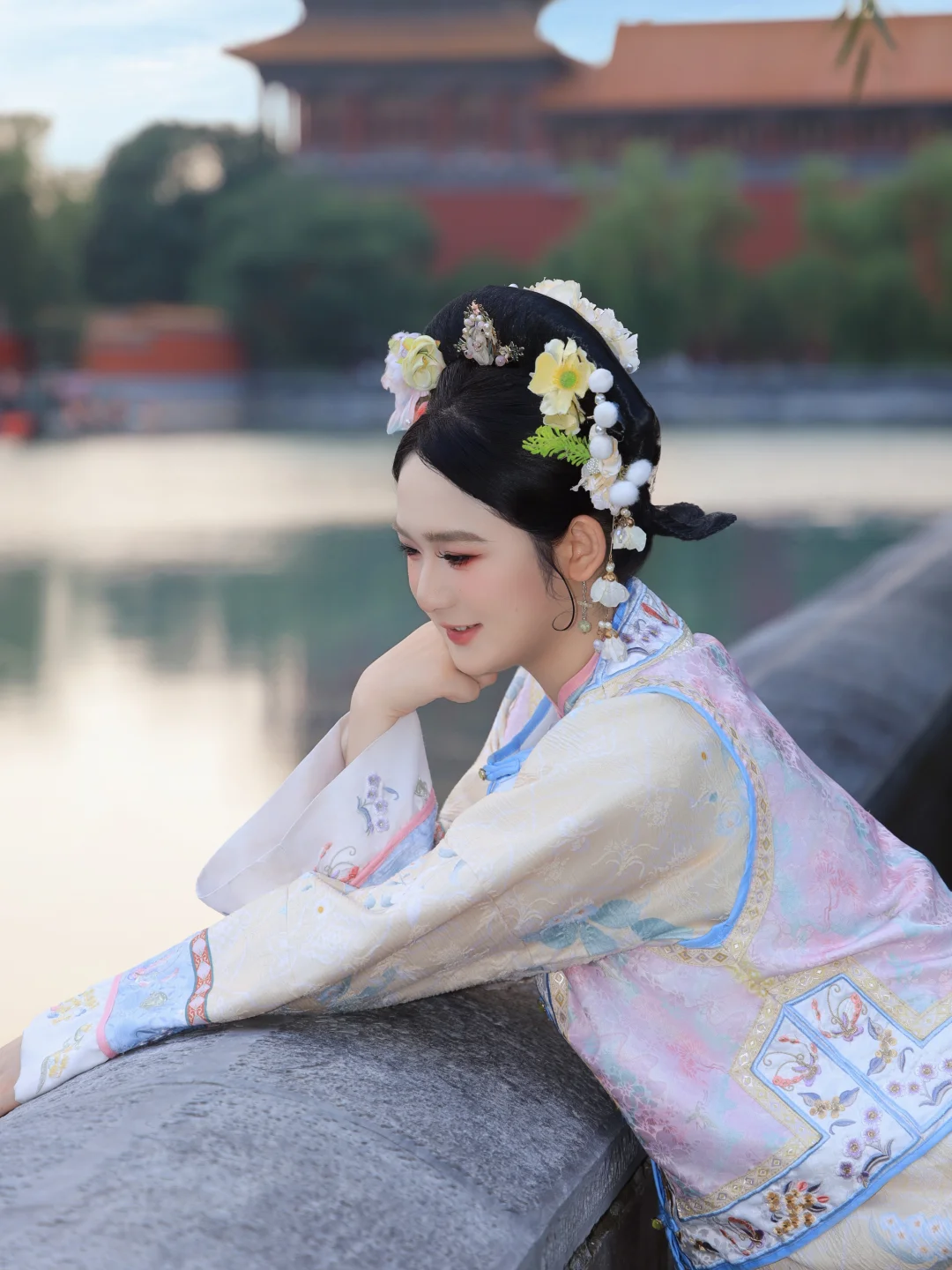 浅当一下紫禁城格格💐 旗头一戴 谁都不爱