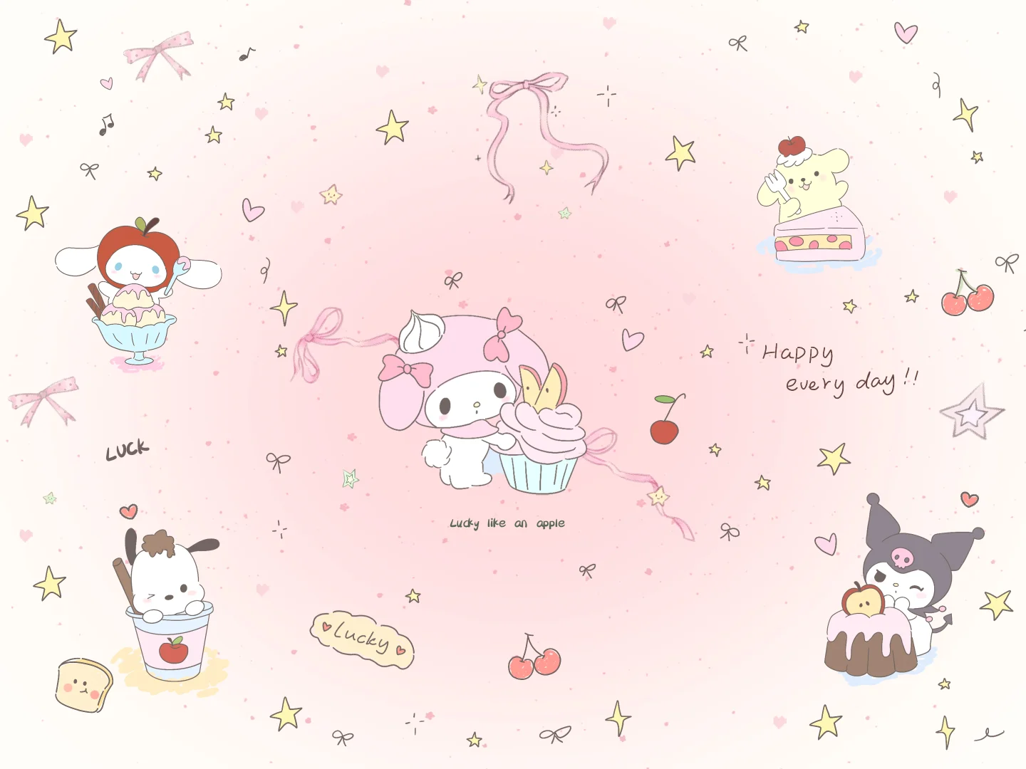 ‧₊˚☆Kitty烘焙系列壁纸 | 奶fufu✨