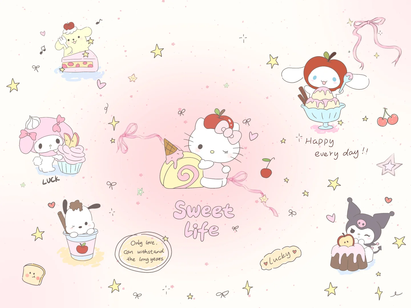 ‧₊˚☆Kitty烘焙系列壁纸 | 奶fufu✨