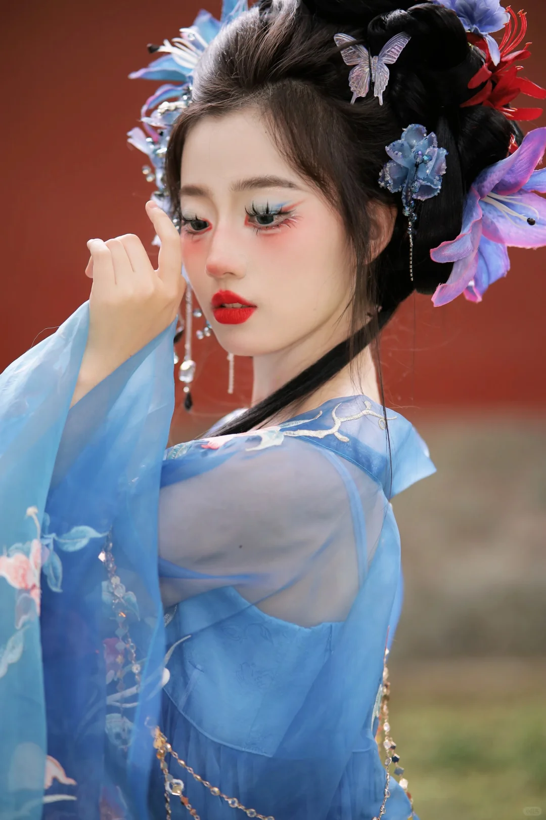 北京汉服｜原图直出的花神女