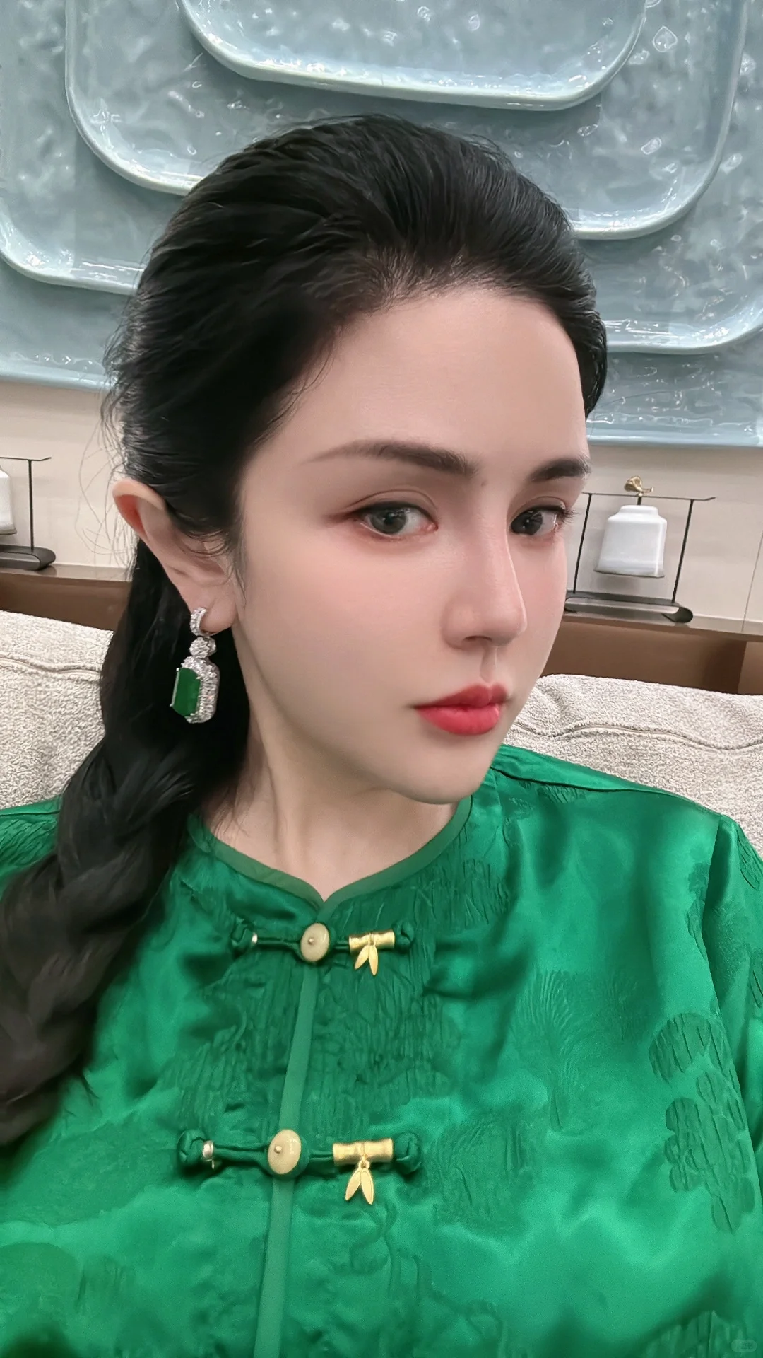 这个侧颜骨相打几分