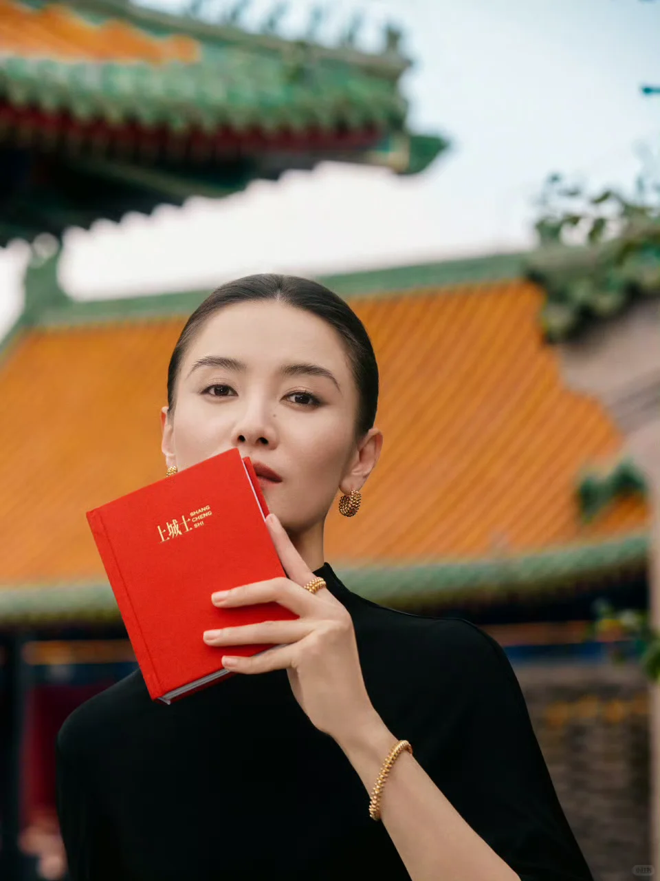光圈里的东方女性美～中式审美配这位姐绝了