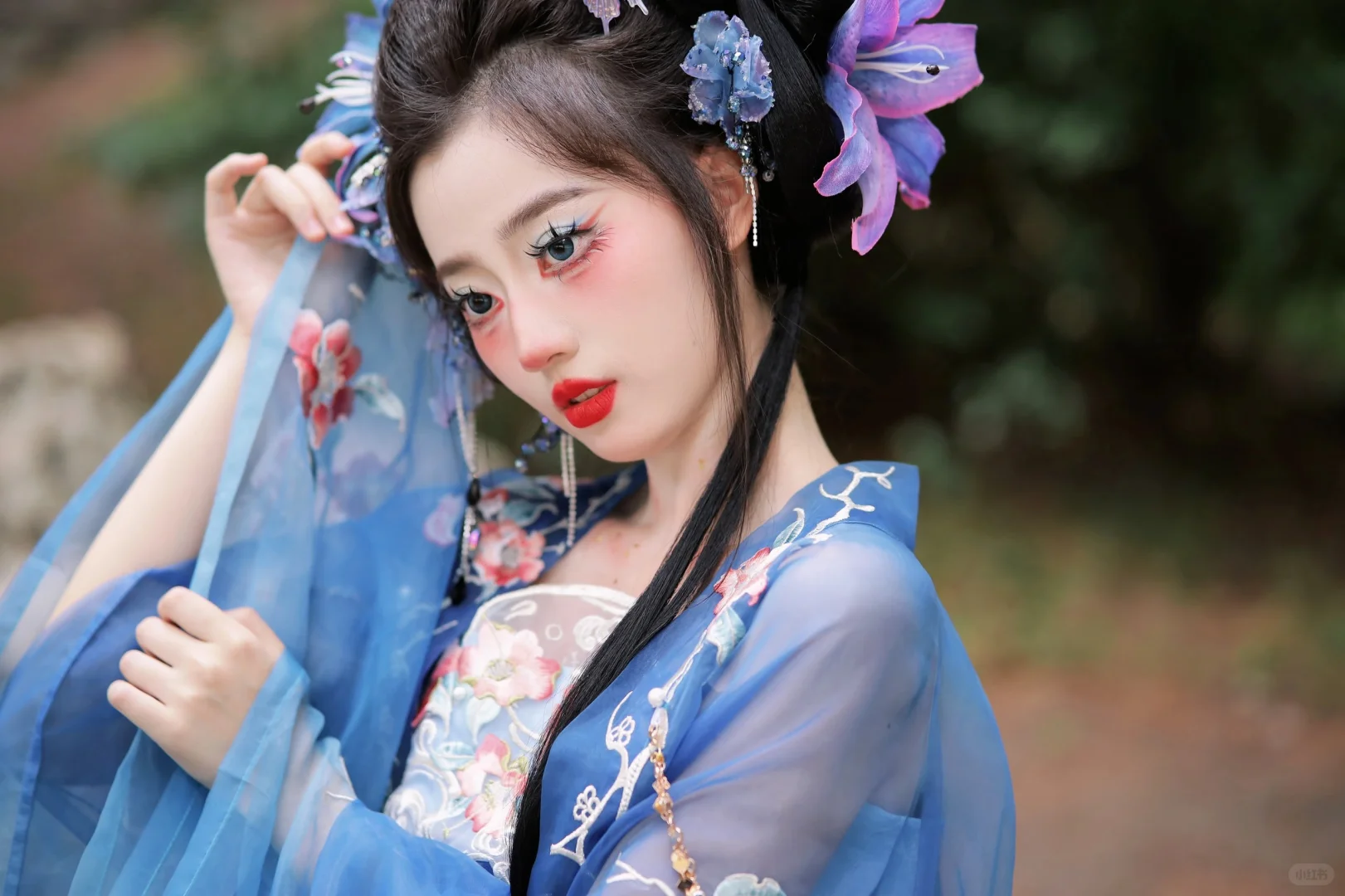 北京汉服｜原图直出的花神女