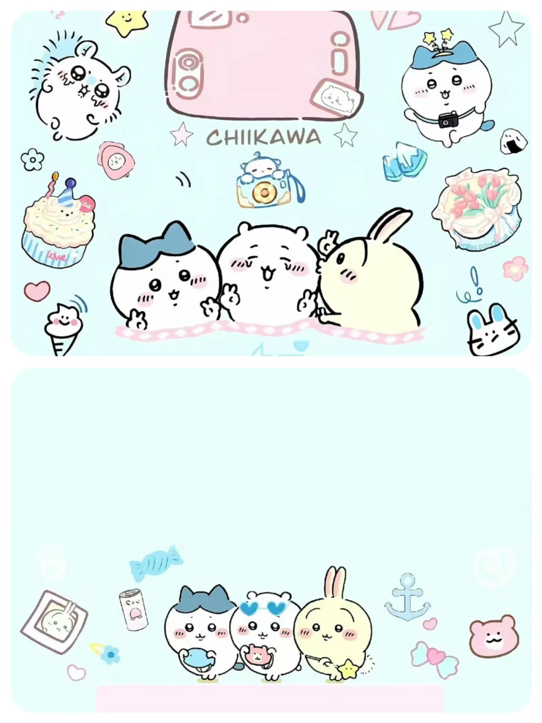 𝐒𝐇𝐀𝐑𝐄｜chiikawa ipad壁纸