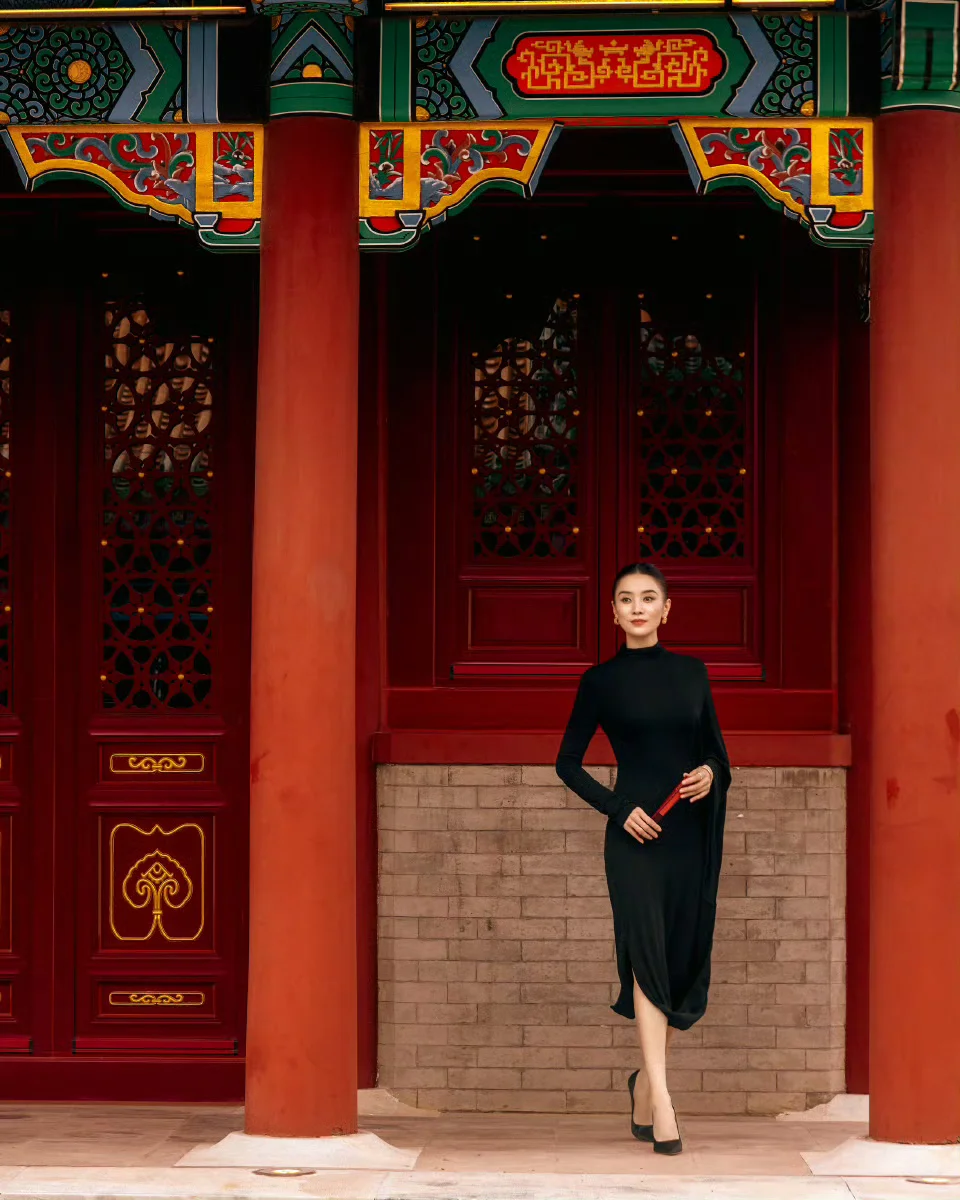 光圈里的东方女性美～中式审美配这位姐绝了