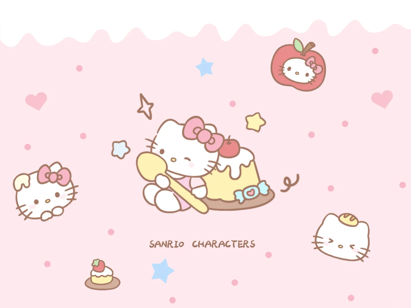 ‧₊˚☆Kitty烘焙系列壁纸 | 奶fufu✨