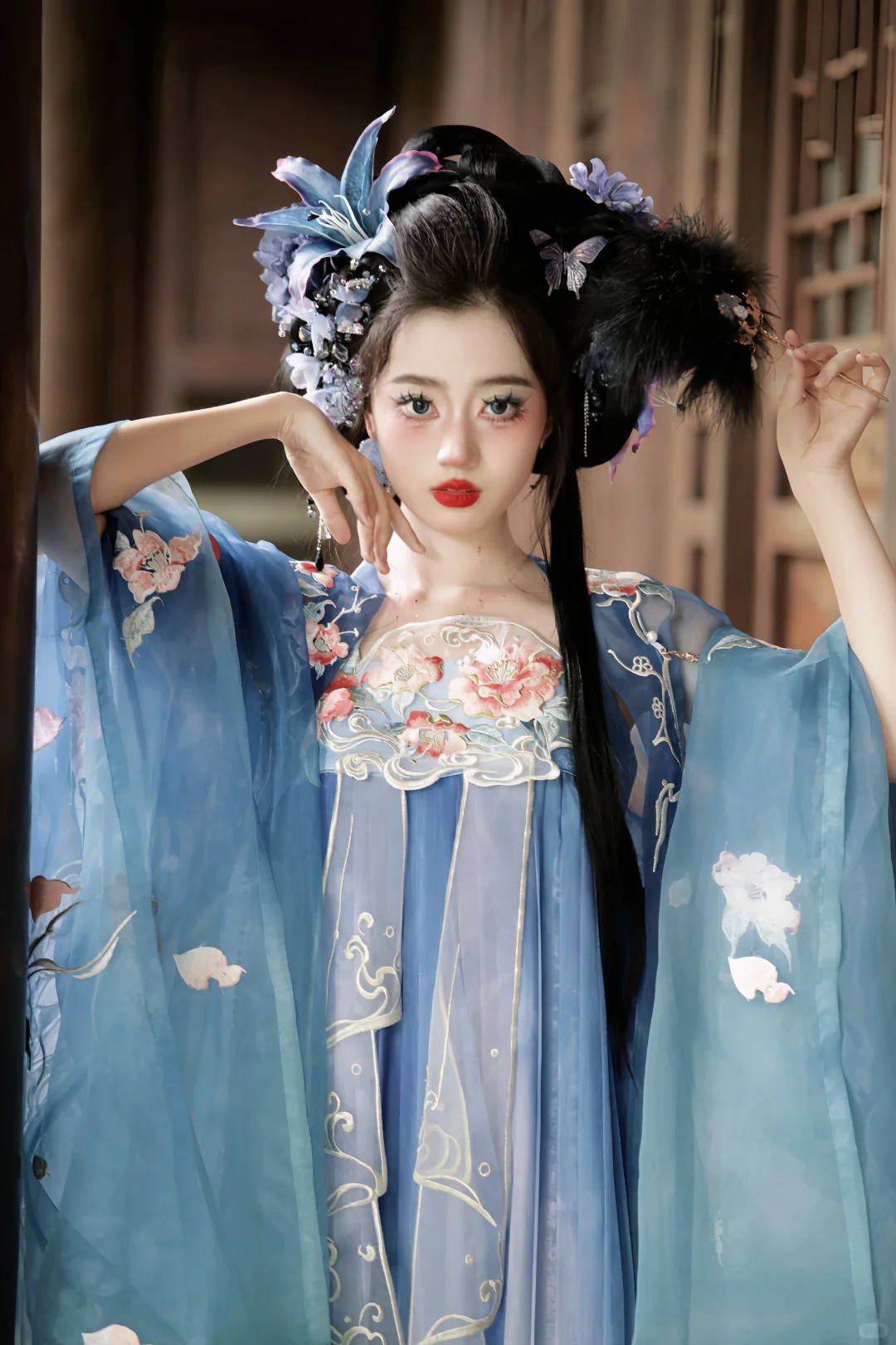 北京汉服｜原图直出的花神女