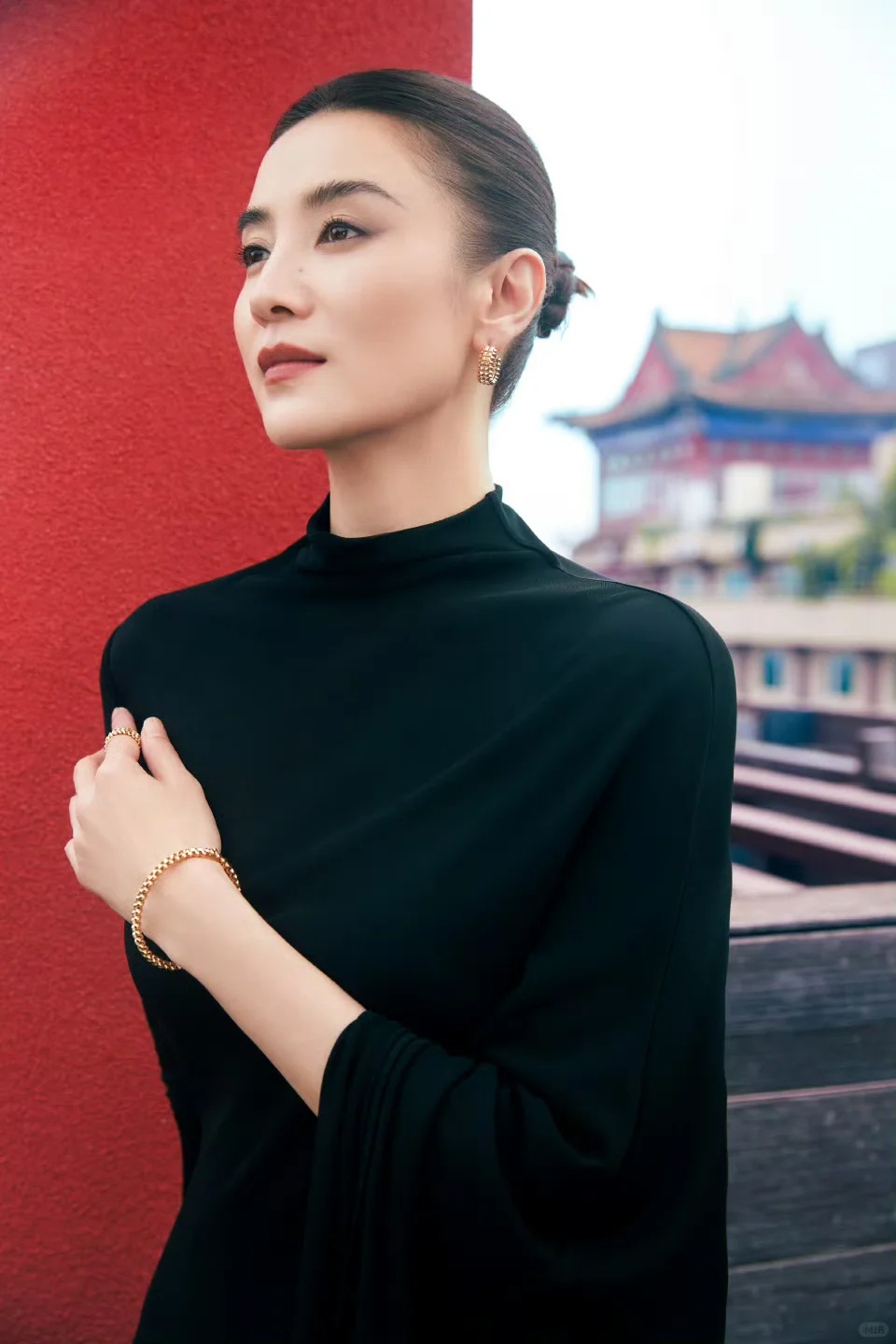 光圈里的东方女性美～中式审美配这位姐绝了